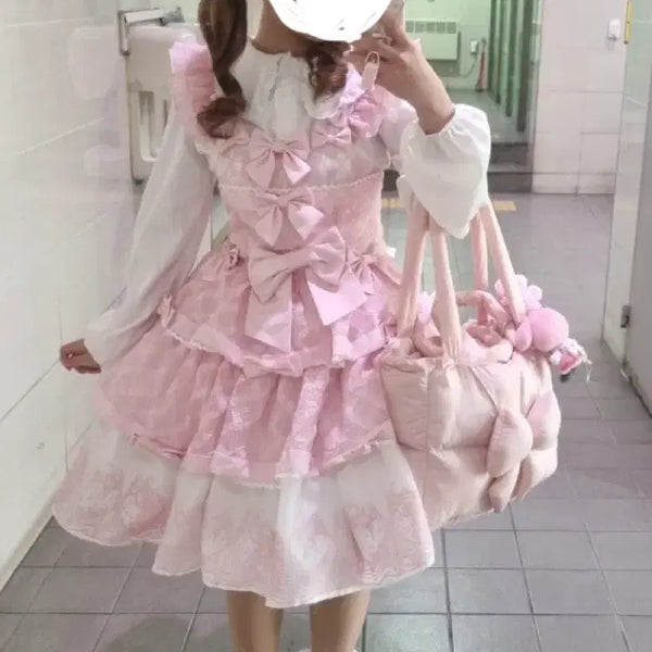 [BUNJANG] Taobao Original Jumper Skirt / 로리타 점스카 점퍼스커트 타오바오 중브 오지리널