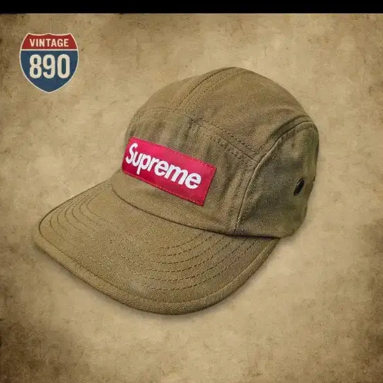 [BUNJANG] Supreme Washed Canvas Camp Cap / Supreme 슈프림 워시드 캔버스 캠프캡