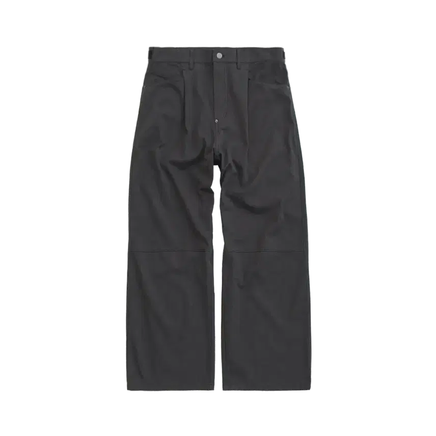 [BUNJANG] Politeru One Tuck Wide Pants Deep Charcoal 25FW / [2]폴리테루 원 턱 고시마 팬츠 딥 차콜 25fw