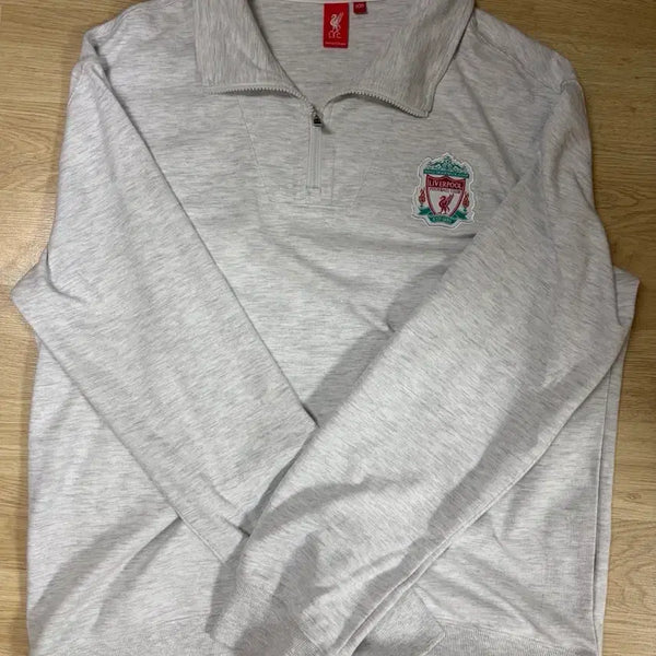 [BUNJANG] Liverpool FC Unisex Half-Zip Pullover / 리버풀 공용 반집업