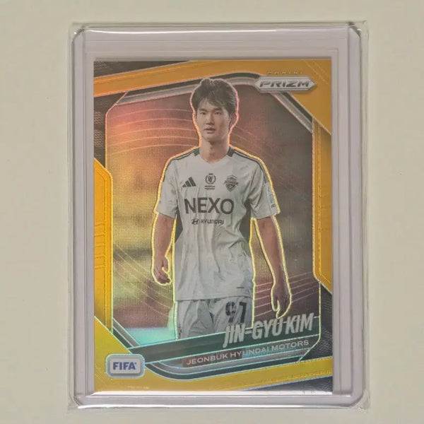 [BUNJANG] Panini Prism 2025-26 Kim Jin-kyu 10-Limited Gold Parallel / (신제품) 파니니 프리즘 전북현대 김진규 10한정 골드