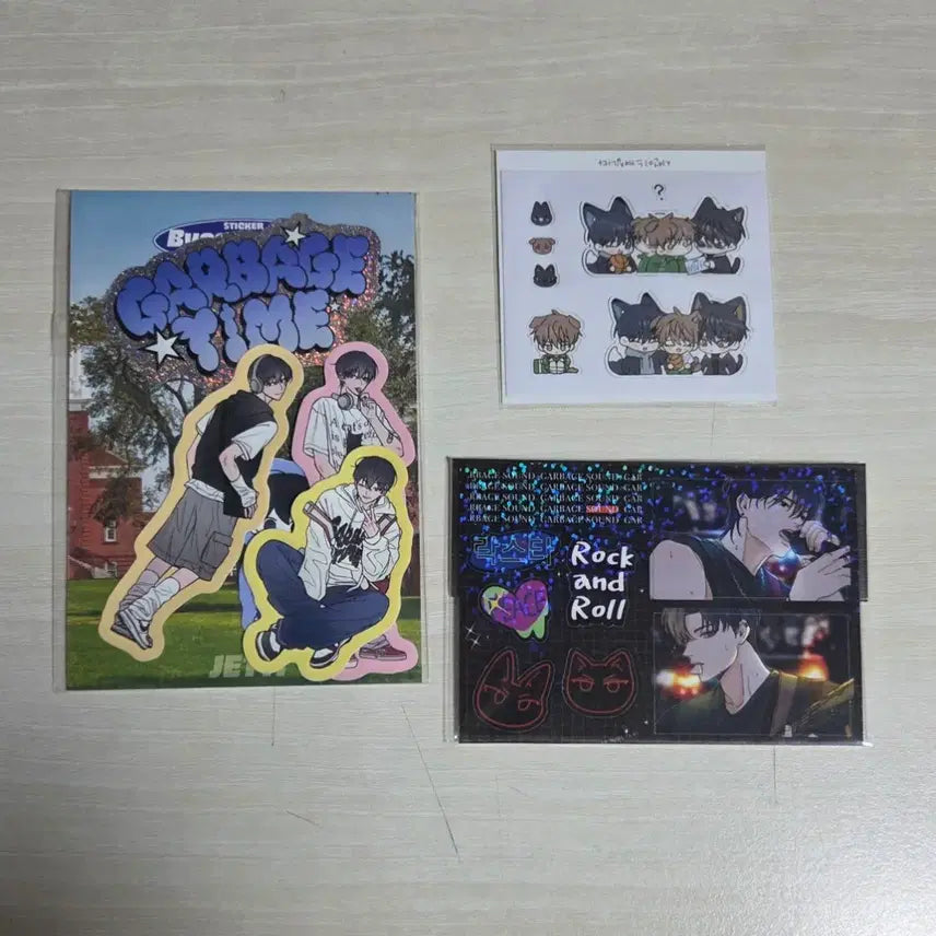 [BUNJANG] Garbage Time Sticker Bundle Set / 가비지타임 갑타 스티커 일괄판매2