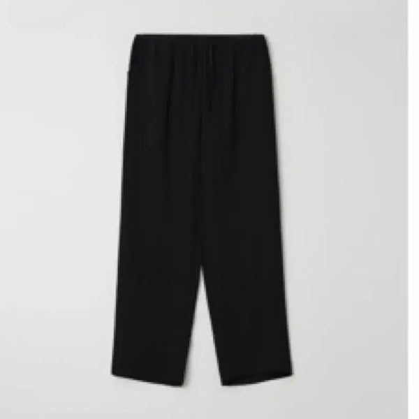 [BUNJANG] Yunseul Shop Summer Essential Cool Pants Black / 윤슬샵 썸머 에센셜 쿨팬츠 블랙
