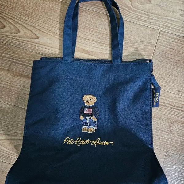[BUNJANG] Polo Ralph Lauren Polo Bear Tote Bag Navy / 폴로 랄프로렌 폴로 베어 토트백 네이비
