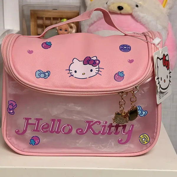 [BUNJANG] Sanrio Hello Kitty Pouch Pink / 헬로키티 파우치 핑크(산리오 정품)
