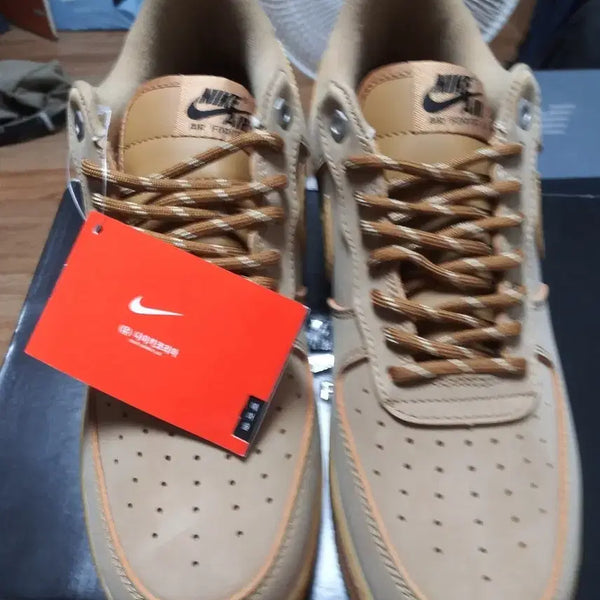 [BUNJANG] Nike Air Force 1 '07 'Wheat' Sneakers / 나이키 된장포스 265/270 미사용