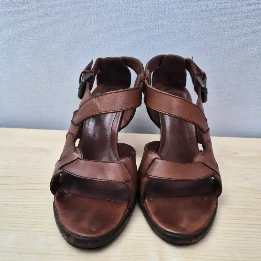 [BUNJANG] Bottega Veneta Slingback Heel Sandals / 보테가베네타 35 220 힐 샌들 슈즈-737