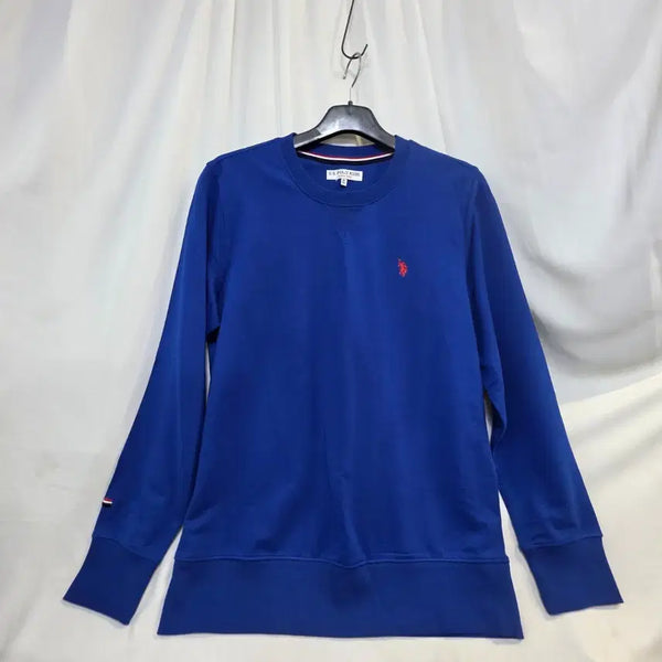 [BUNJANG] U.S. POLO ASSN. Unisex Sweatshirt Blue Size 95 / U.S. POLO ASSN남녀공용맨투맨 블루95