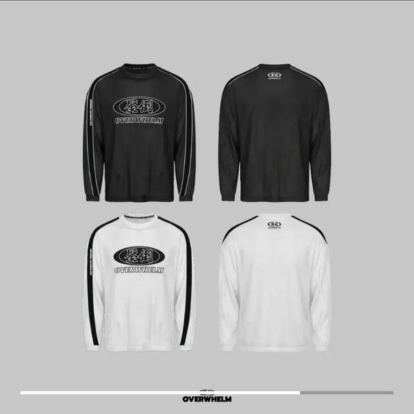 [BUNJANG] Apdoh Layer Long Sleeve Shirt / 압도 티