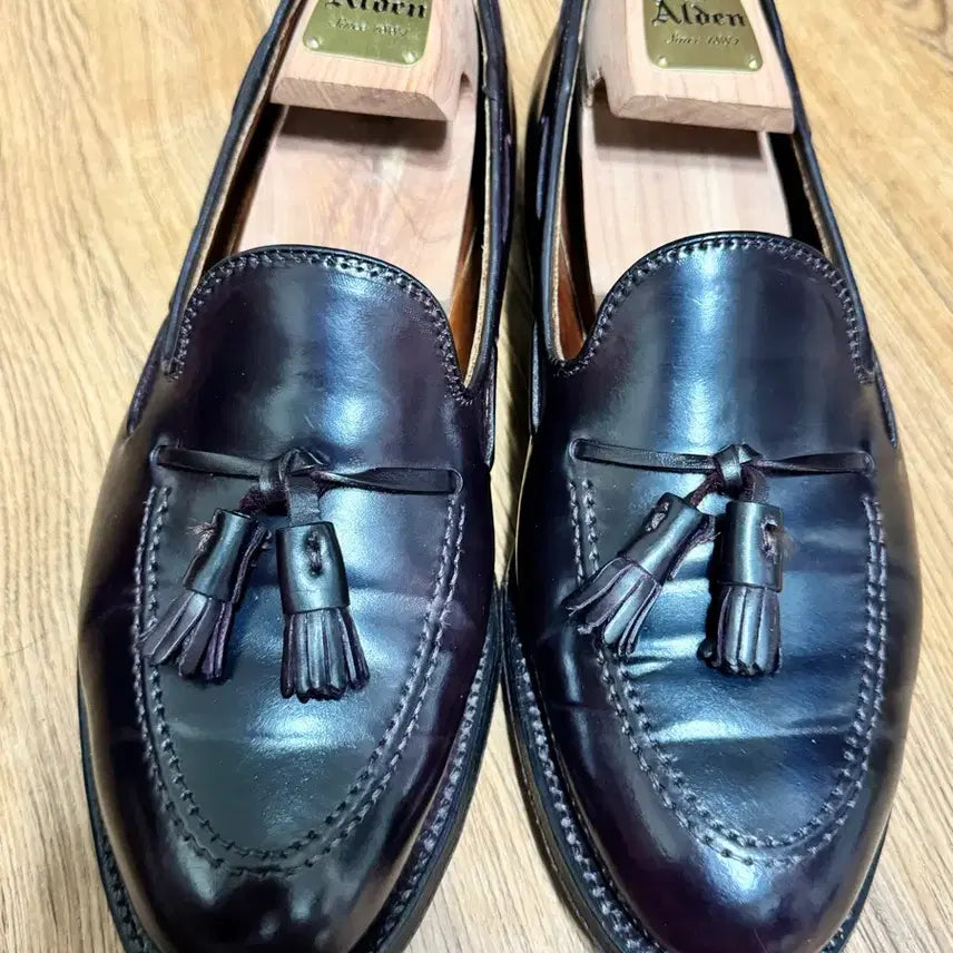 [BUNJANG] Alden 563 Tassel Loafer Burgundy 8.5E / 알든 테슬로퍼 563 사이즈 8.5E