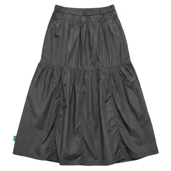 [BUNJANG] PRIVE Women's Nylon Long Skirt with Back Banding / 여성F/ PRIVE 뒷밴딩 나일론 롱스커트