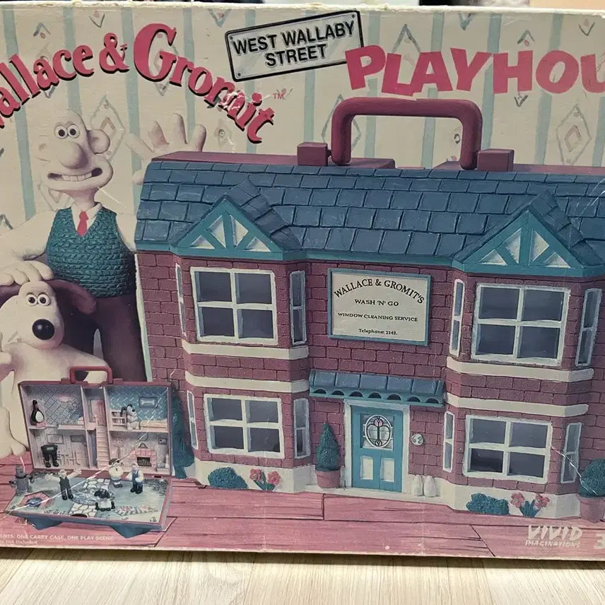 [BUNJANG] Wallace & Gromit House & Figures Playset / 월레스와 그로밋 하우스 앤 피규어