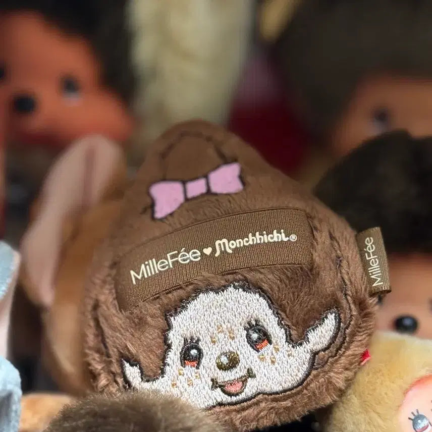 [BUNJANG] Milfee x Monchhichi Collaboration Powder Puff (1 piece) / 밀퓌 x 몬치치 콜라보 파우더 퍼프 (밀피) 1입