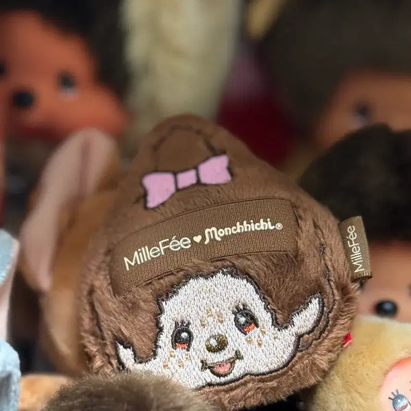 [BUNJANG] Milfee x Monchhichi Collaboration Powder Puff (1 piece) / 밀퓌 x 몬치치 콜라보 파우더 퍼프 (밀피) 1입