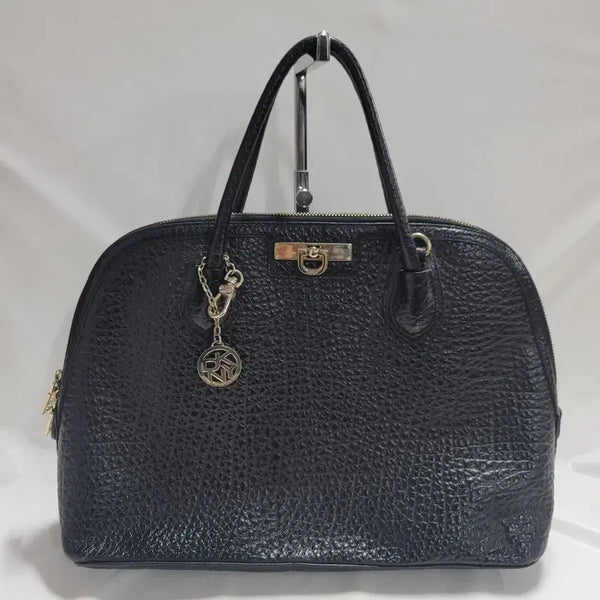 [BUNJANG] DKNY Leather Tote Shoulder Bag / DKNY 가죽토트 숄더백/g2036