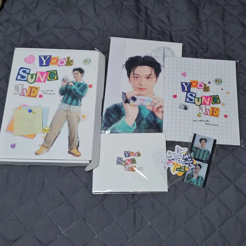 [BUNJANG] BTOB Yook Sung-jae 1st Generation Fan Kit / 비투비 육성재 1기 팬키트 팬클럽키트 ( 포토북,투명필름,스티커팩 등