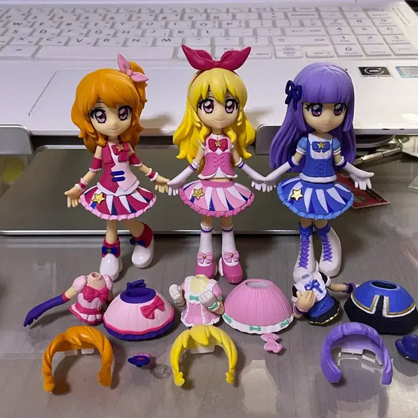 [BUNJANG] Aikatsu! Dol Series Akari, Sumire, Ichigo Bundle Set / 아이엠스타 아이카츠 돌 시리즈 아카리 스미레 이치고 일괄