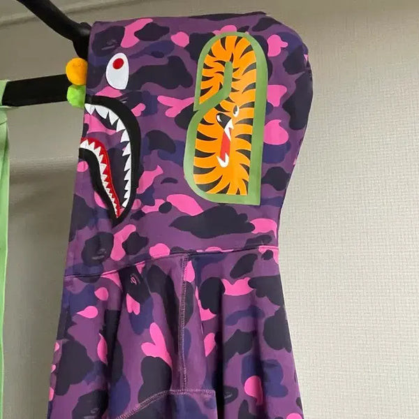 [BUNJANG] BAPE Purple T-shirt / 베이프 퍼플 m