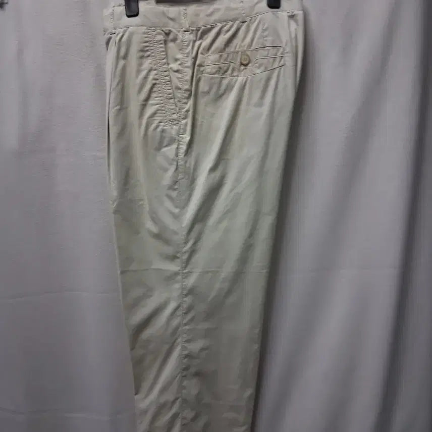 [BUNJANG] Men's White Cotton Pants - Summer / 36 여름 흰색 남성 면바지