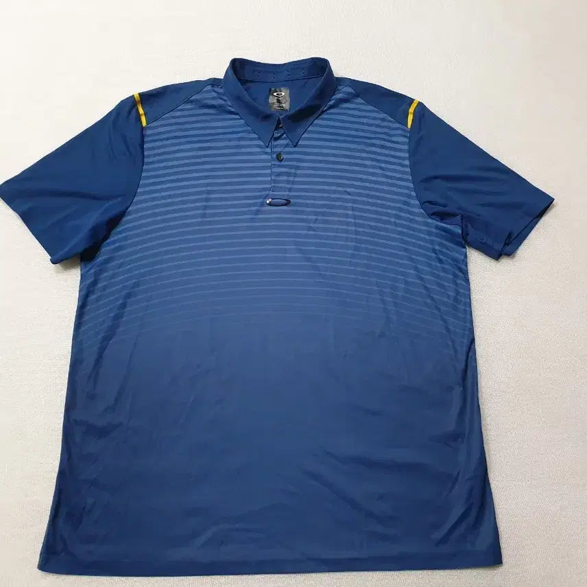 [BUNJANG] Oakley Navy Short Sleeve Polo Shirt (Size 110) / 오클리 반팔 카라티 네이비 110