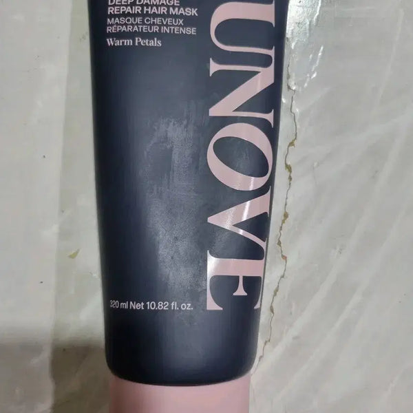 [BUNJANG] Unove Deep Damage Repair Hair Mask Warm Petal 320ml / 어노브 딥 데미지 리페어 헤어 마스크 웜페탈 320ml 대용량 헤어팩