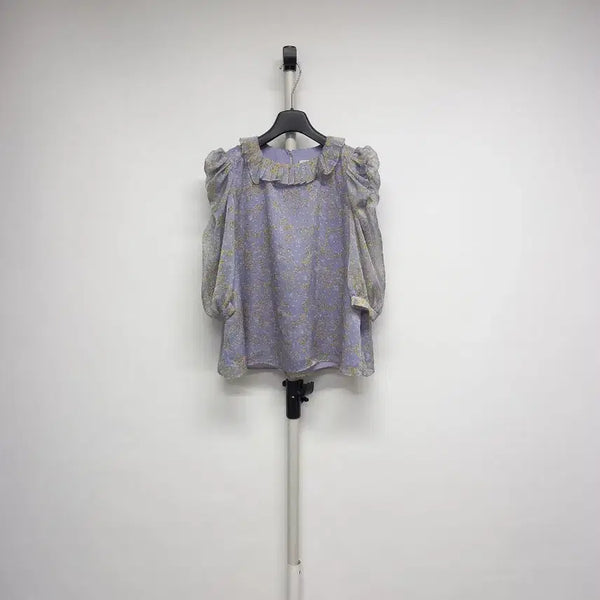 [BUNJANG] It Michaa Ryu Spring/Summer Chiffon Blouse / 잇미샤 류 춘하 쉬폰 블라우스 82 44 55