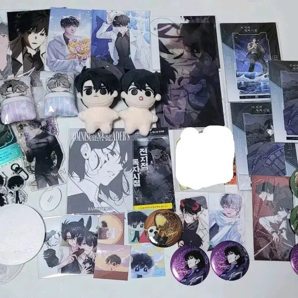 [BUNJANG] Omniscient Reader's Viewpoint Yoo Joonghyuk Quote Acrylic Keyring Bundle Set / 전지적 독자 시점 대작유 유중혁 명언키링 복어님 아크릴 일괄 원가이하양도