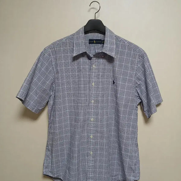 [BUNJANG] Polo Ralph Lauren Check Short Sleeve Shirt L / 폴로 랄프로렌 체크 반팔 셔츠 L