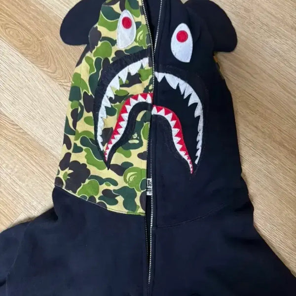 [BUNJANG] BAPE x BE@RBRICK Collaboration Hooded Zip-Up XL / 베이프 베어브릭 콜라보 후드집업 xl