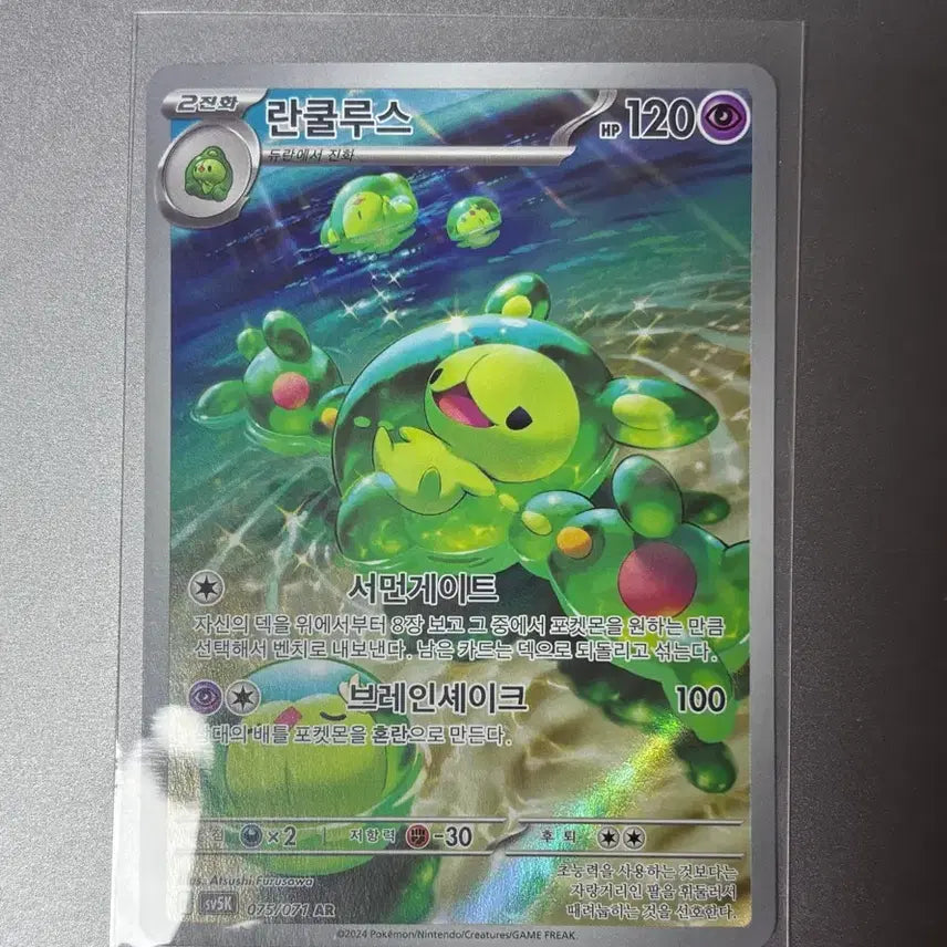 [BUNJANG] Pokemon Card Ranunculus AR 075/071 / 포켓몬카드 란쿨루스 AR 075/071