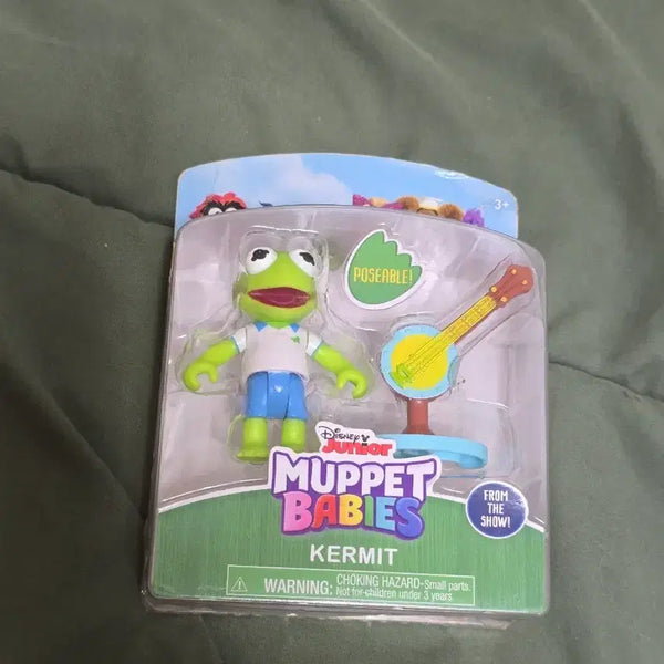 [BUNJANG] Disney Junior Muppet Babies Kermit Action Figure / 디즈니 주니어 머펫 베이비 커밋 피규어