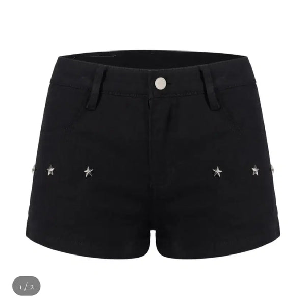 [BUNJANG] Bunny & Doll Star Low-Waist Pants / (M) 버니앤돌 스타 로우웨이스트 팬츠