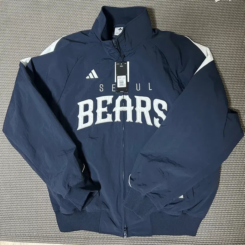 [BUNJANG] Doosan Bears Adidas Dugout Jacket (Size L) / 두산 아디다스 덕아웃 자켓 교환 (L->XL)
