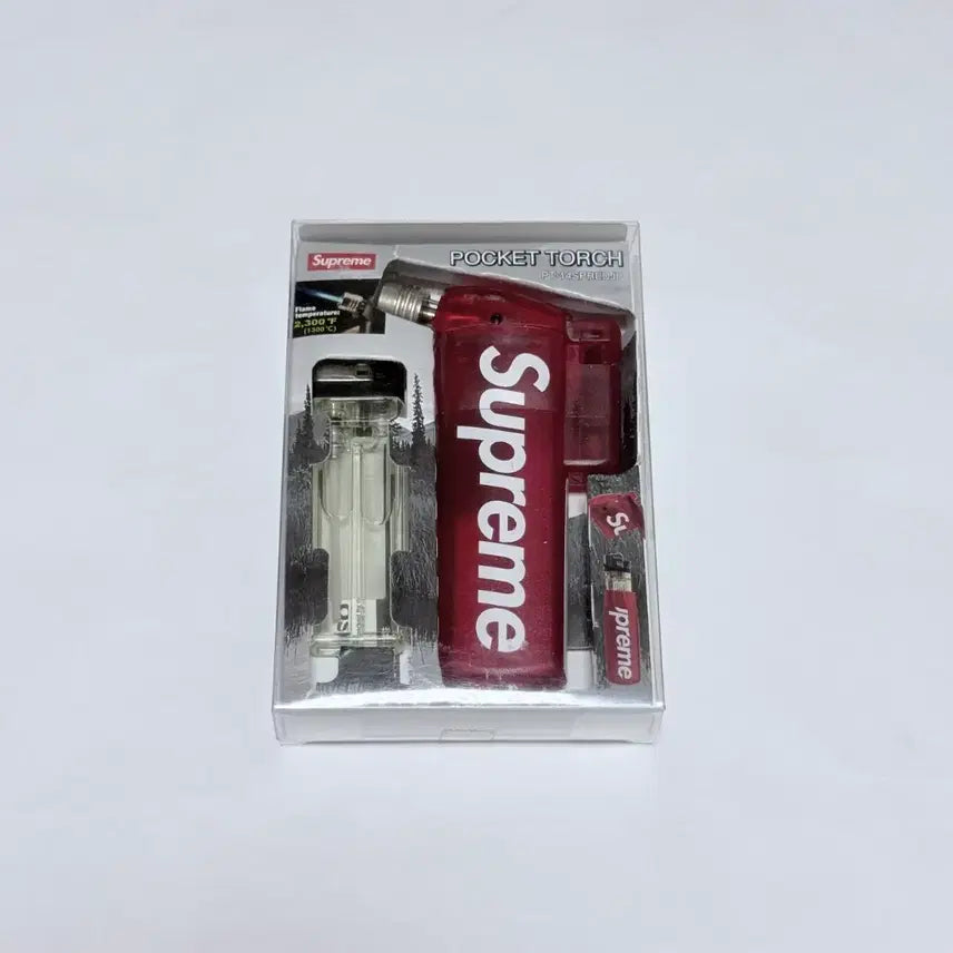 [BUNJANG] Supreme x Soto Pocket Torch Red 23FW / 슈프림 x 소토 포켓 토치 레드 - 23FW 정품 새제품