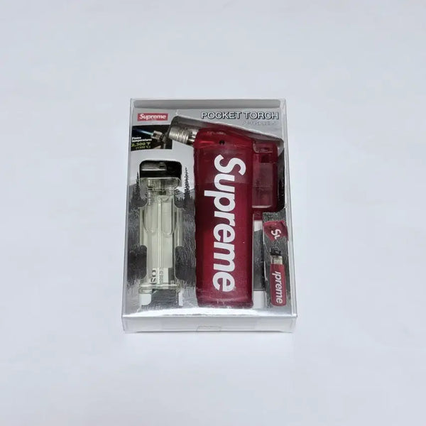 [BUNJANG] Supreme x Soto Pocket Torch Red 23FW / 슈프림 x 소토 포켓 토치 레드 - 23FW 정품 새제품