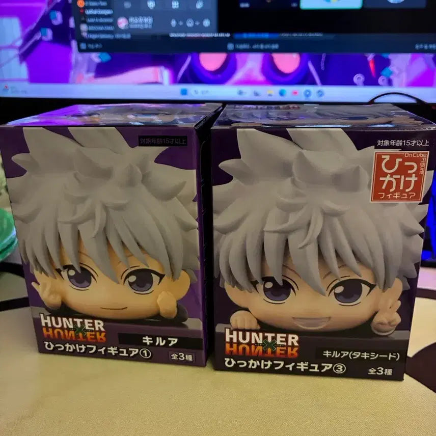 [BUNJANG] Hunter x Hunter Killua Hisoka Figure Set (Series 1 & 3) / 헌터헌터 키르아 힛카게 피규어 1탄 3탄