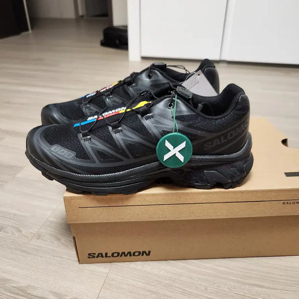 [BUNJANG] Salomon XT-6 ADV Black Sneakers (255) / [새상품/255] 살로몬 XT-6 ADV 블랙 L41086600