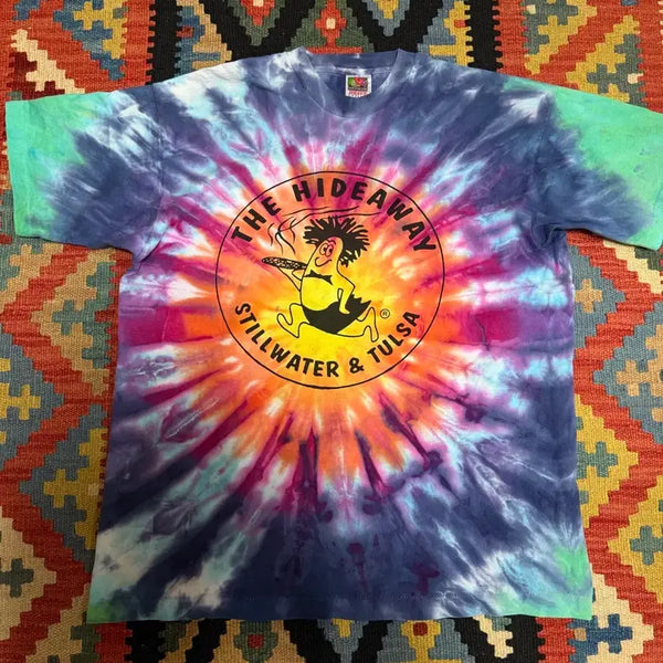 [BUNJANG] 1990s Fruit of the Loom Tie-Dye T-Shirt / 90s 프룻오브더룸 타이다이 티셔츠