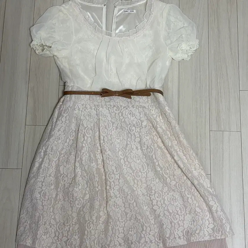 [BUNJANG] L'est Rose Vintage Dress / 일본 빈티지 레스트로즈 Lest rose 원피스