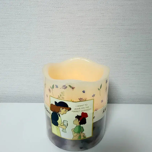 [BUNJANG] Studio Ghibli Kiki's Delivery Service LED Candle (Working, Rare) / 고전 지브리 마녀배달부 키키 led 캔들 (작동O, 레어)