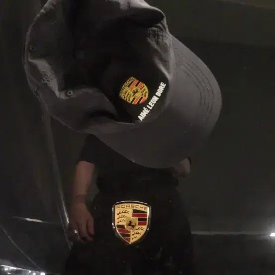 [BUNJANG] Aim Leon Dore Porsche Ball Cap Black / 에임레온도르 포르쉐 볼캡 블랙