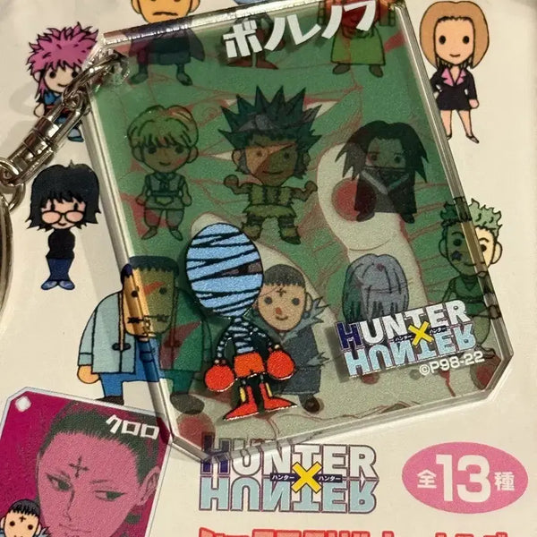 [BUNJANG] Hunter x Hunter Phantom Troupe Bonolenov Acrylic Keychain / 헌터헌터 헌헌 점프샵 환영여단 아크릴 키링 보노레노프