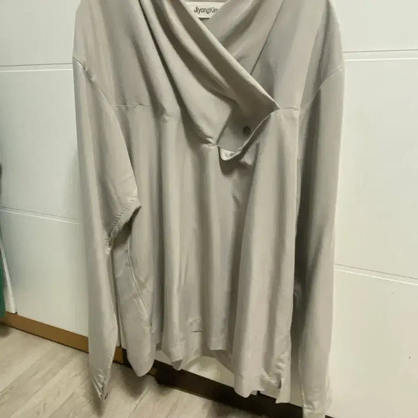[BUNJANG] JiyongKim Shawl Collar Top M / 지용킴 숄카라 탑 m