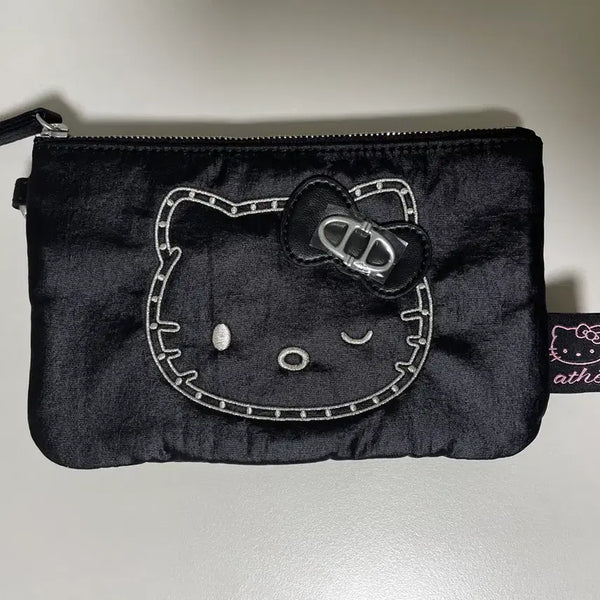 [BUNJANG] Atelier Vanessa Bruno x Hello Kitty Studded Black Le Bon Pouch / [새상품] 아떼바네사브루노 헬로키티 스터드블랙 르봉 파우치