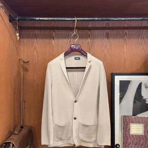 [BUNJANG] Drumohr Cotton Cardigan Size 46 / 드루모어 가디건 95~슬림100