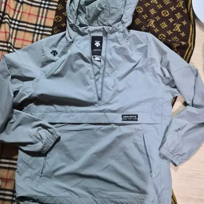 [BUNJANG] Descente Half-Zip Anorak Windbreaker / 데상트 바람막이 아노락