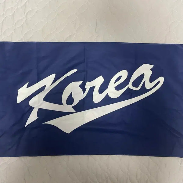 [BUNJANG] KBO Korean National Team Slogan Towel / KBO 크보 대한민국 국가대표 국대 슬로건 응원 타올 판매