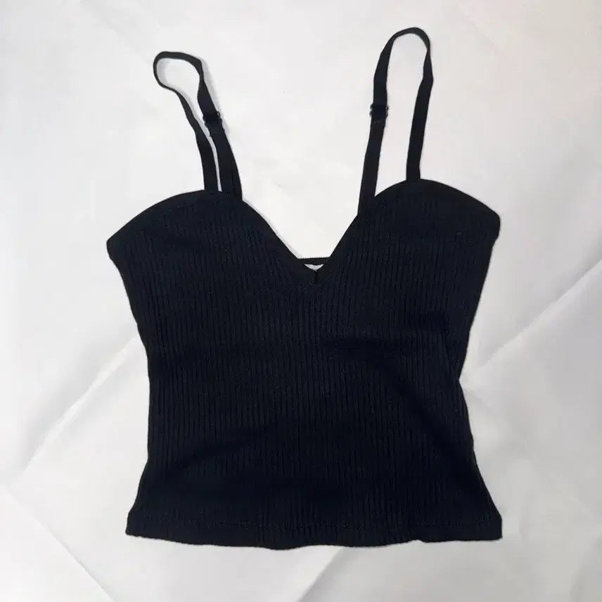 [BUNJANG] ZARA Ribbed Sleeveless Top / 자라) 골지 슬리브리스 탑