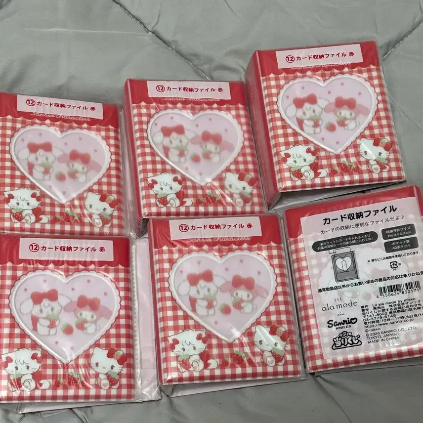 [BUNJANG] Hello Kitty My Melody Miko Card Binder / 헬로키티 마이멜로디 미코 쿠지 카드 바인더