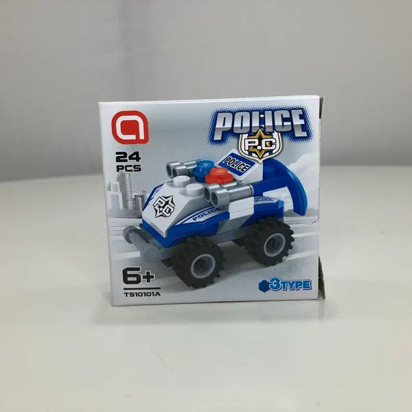 [BUNJANG] Building Blocks Police Car 3 Types / 블럭(레고) 경찰차 3타입